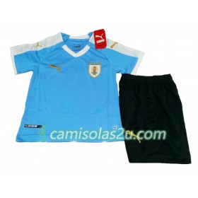Camisolas de Futebol Uruguai Criança Equipamento Principal Copa América 2019 Manga Curta